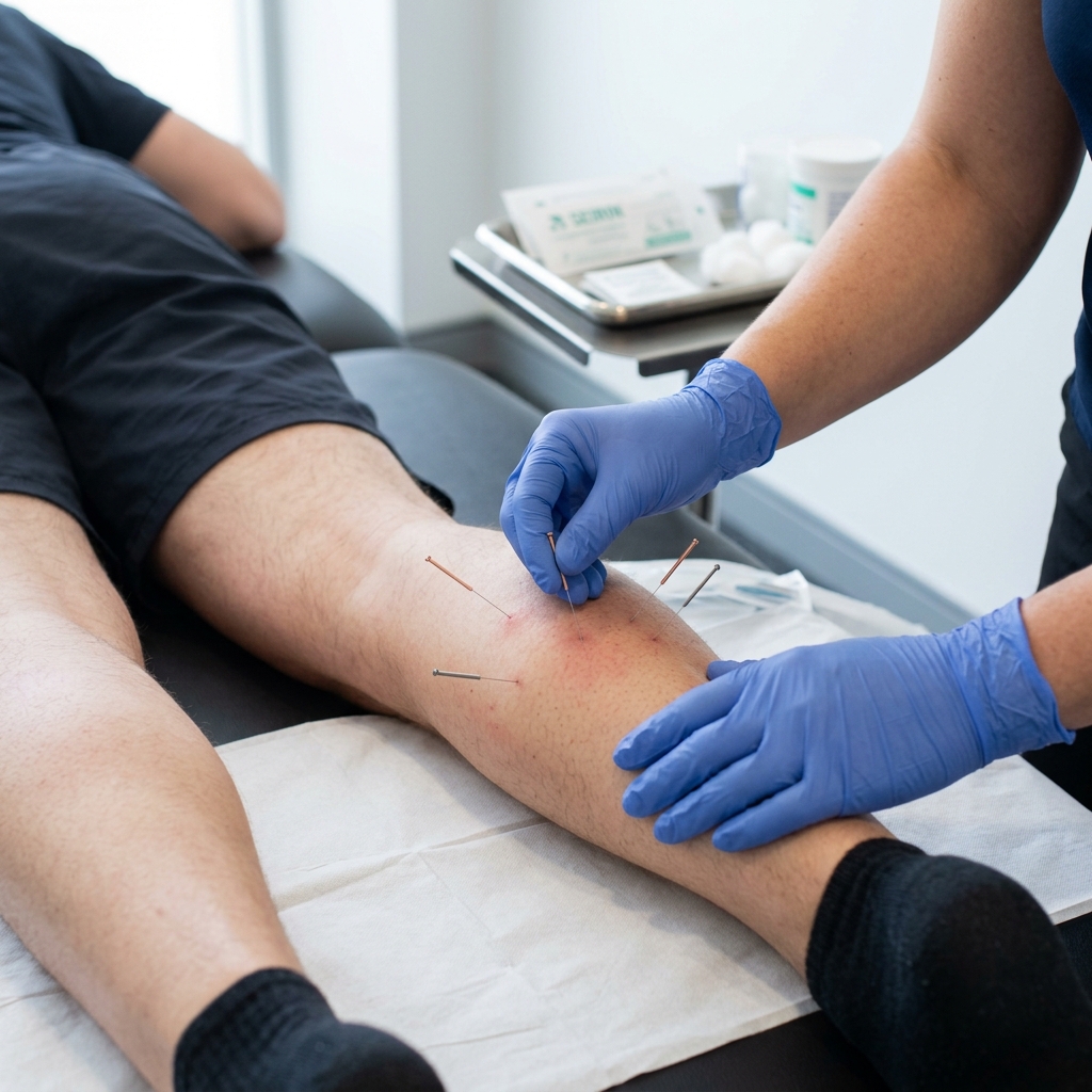 Dry Needling Session at Vitality Clinic